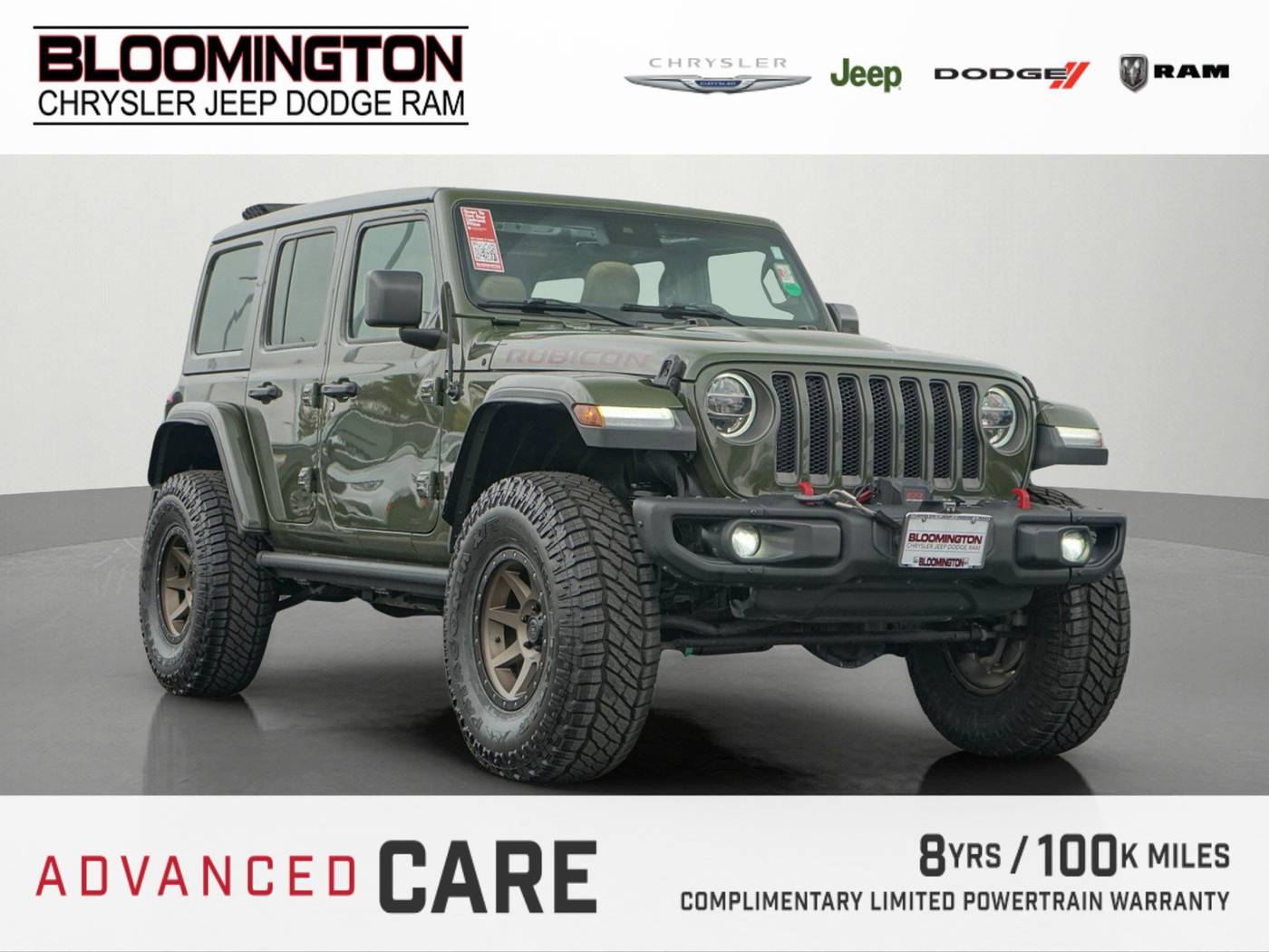2020 Jeep Wrangler Rubicon — SUV — 58,739 mi — Bloomington, MN