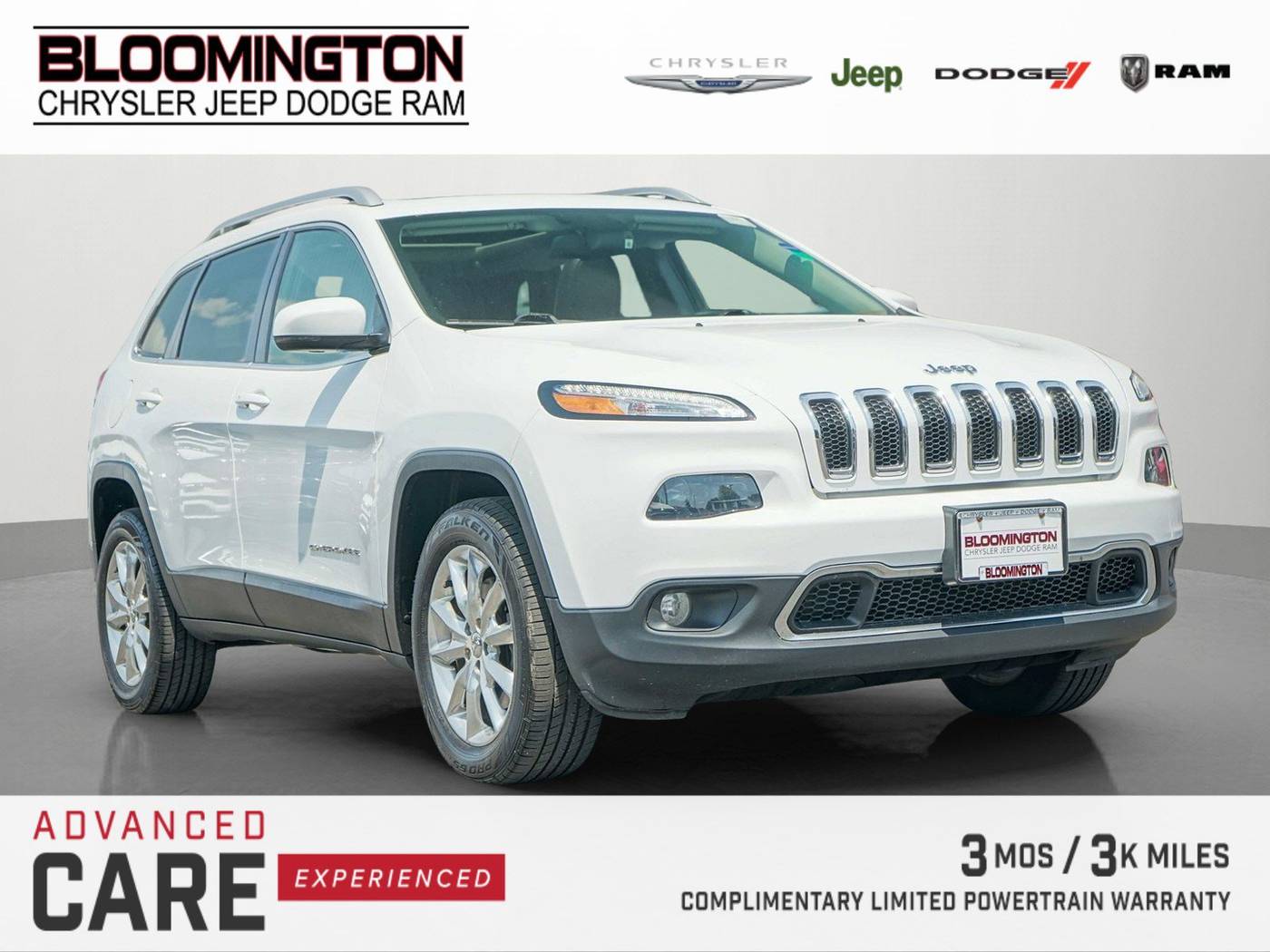 2016 Jeep Cherokee Limited — SUV — 130,178 mi — Bloomington, MN