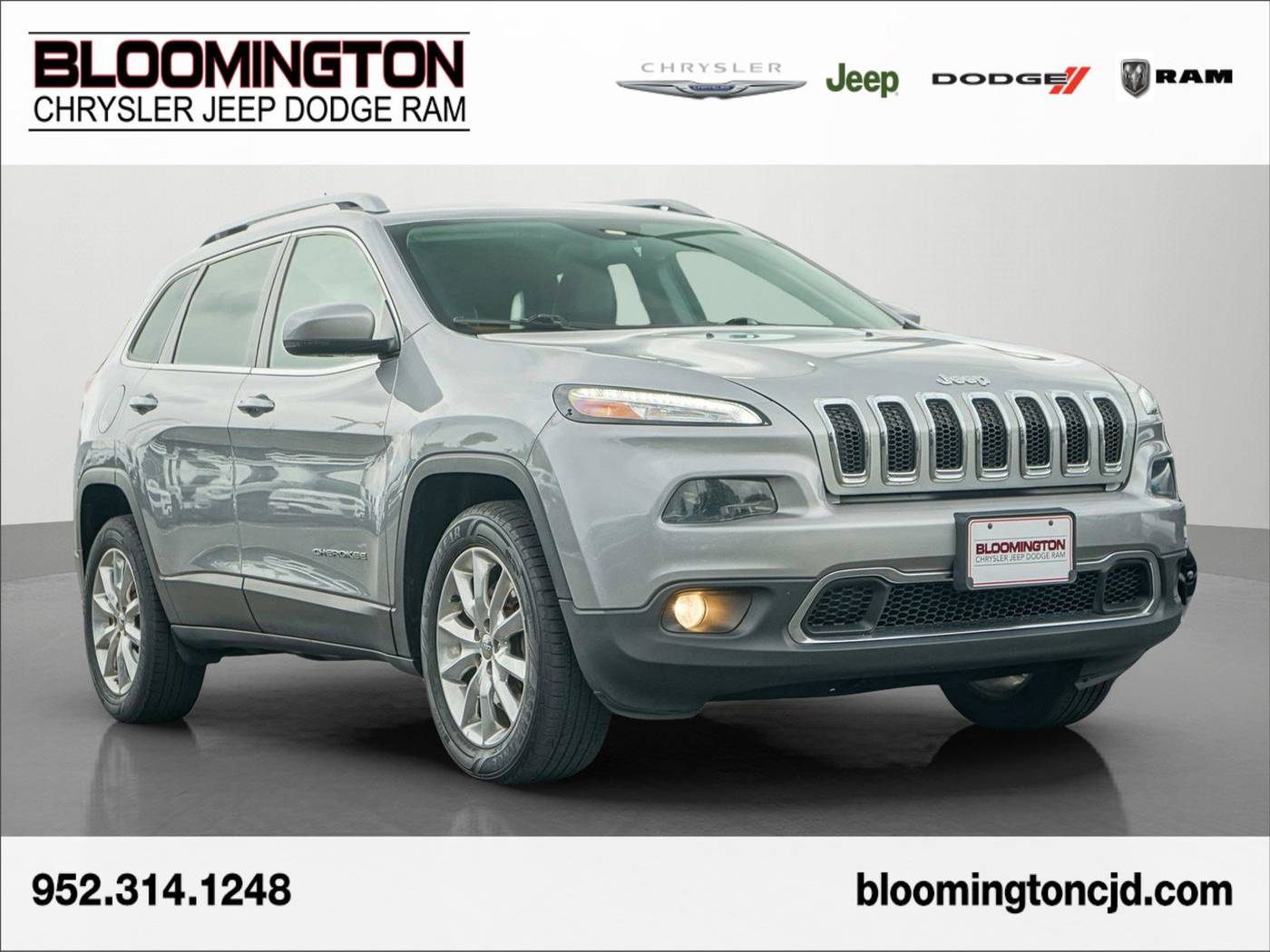 2016 Jeep Cherokee Limited — SUV — 142,166 mi — Bloomington, MN
