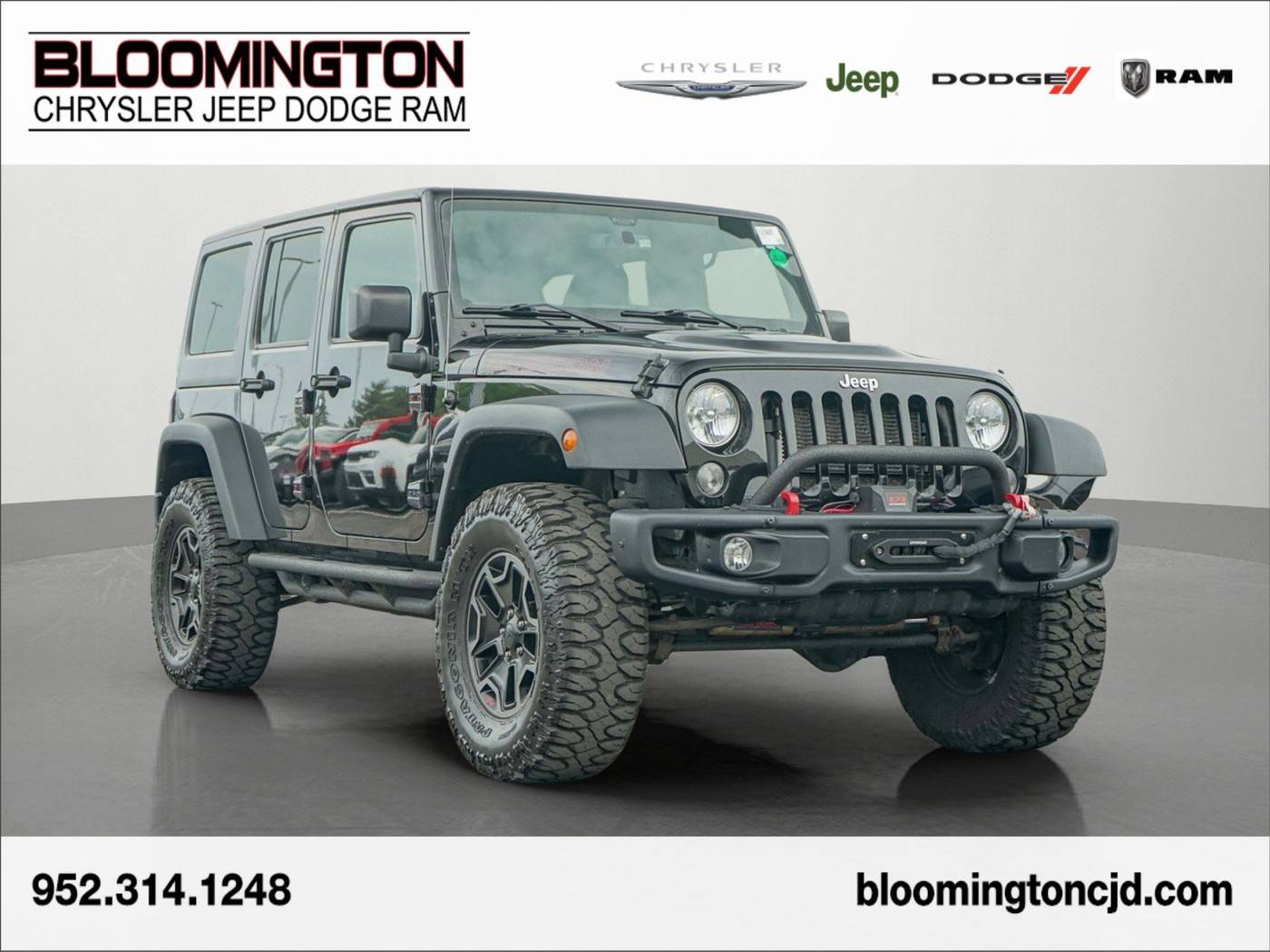 2016 Jeep Wrangler Rubicon Hard Rock — SUV — 131,240 mi — Bloomington, MN