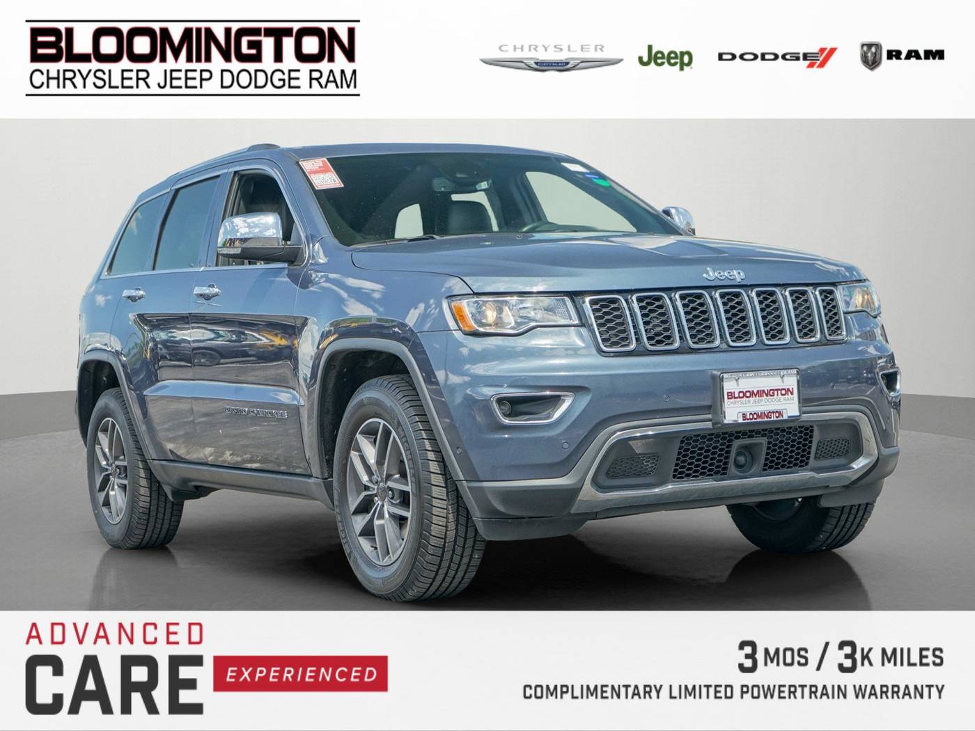 2020 Jeep Grand Cherokee Limited — SUV — 99,499 mi — Bloomington, MN