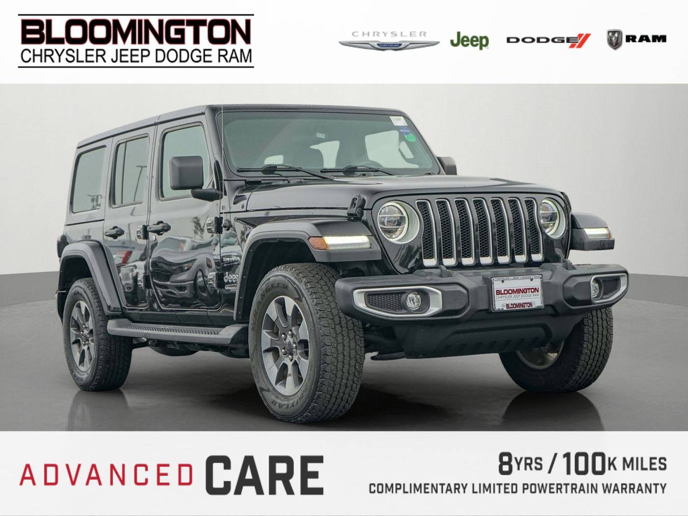 2021 Jeep Wrangler Sahara — SUV — 34,099 mi — Bloomington, MN