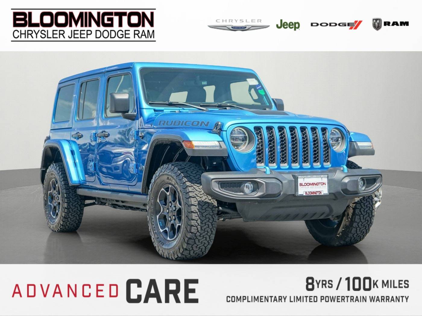 2022 Jeep Wrangler Rubicon 4xe — SUV — 18,916 mi — Bloomington, MN