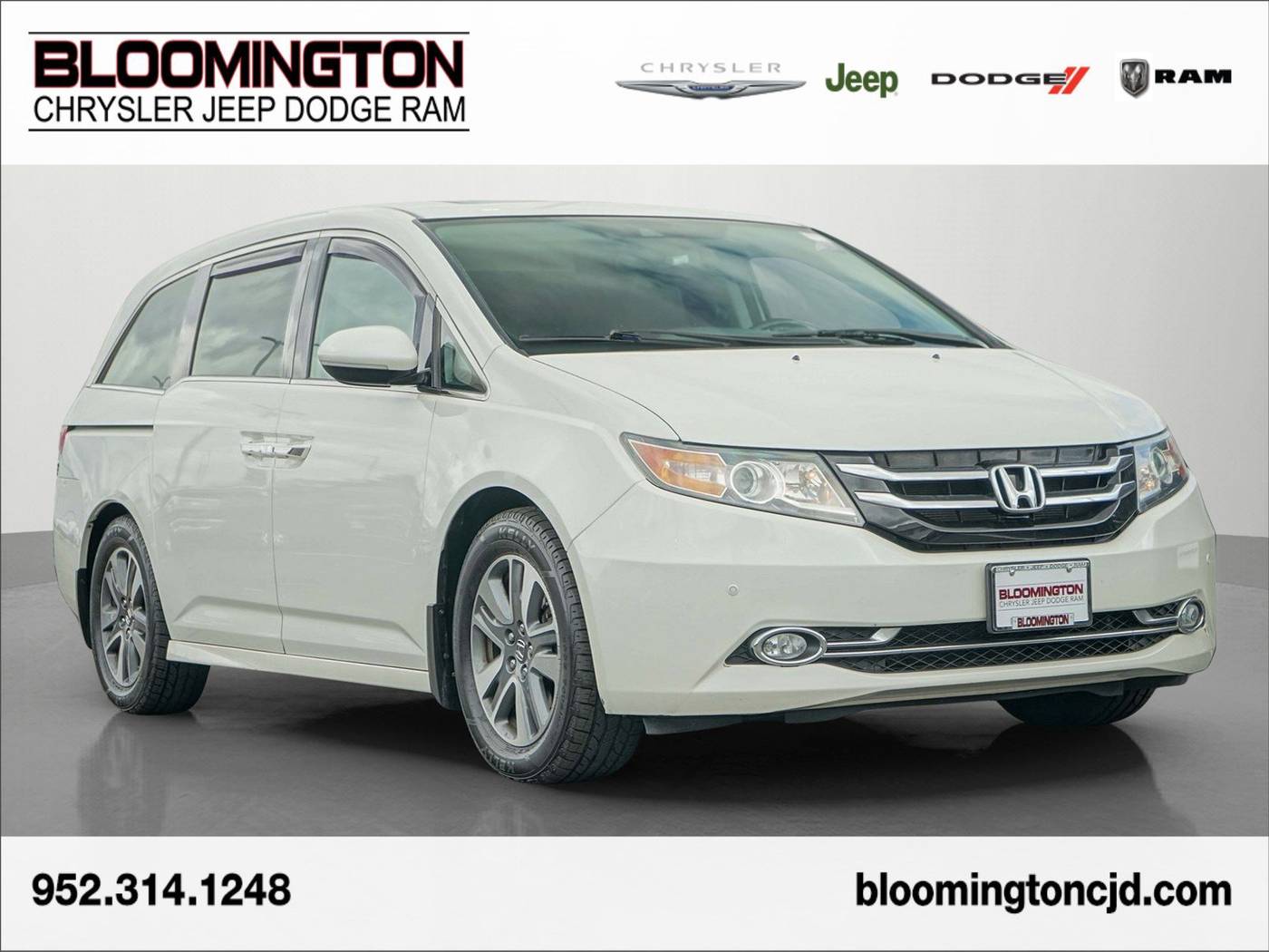 2015 Honda Odyssey Touring — Minivan — 115,967 mi — Bloomington, MN