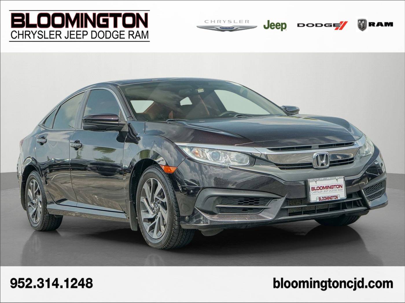 2018 Honda Civic EX — Sedan — 89,744 mi — Bloomington, MN