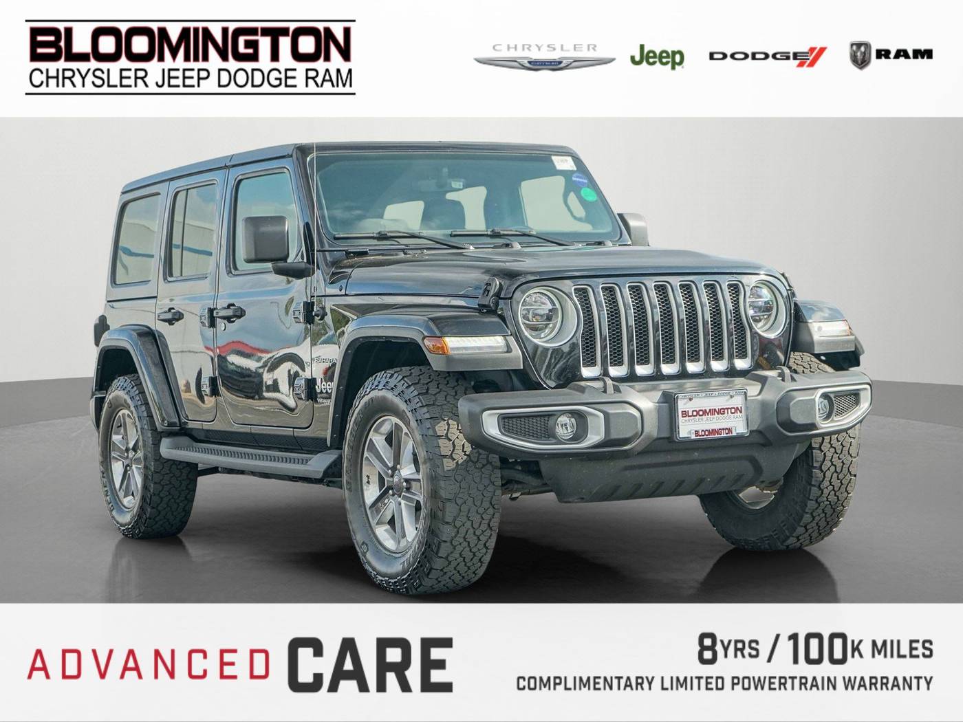 2022 Jeep Wrangler Sahara — SUV — 49,179 mi — Bloomington, MN