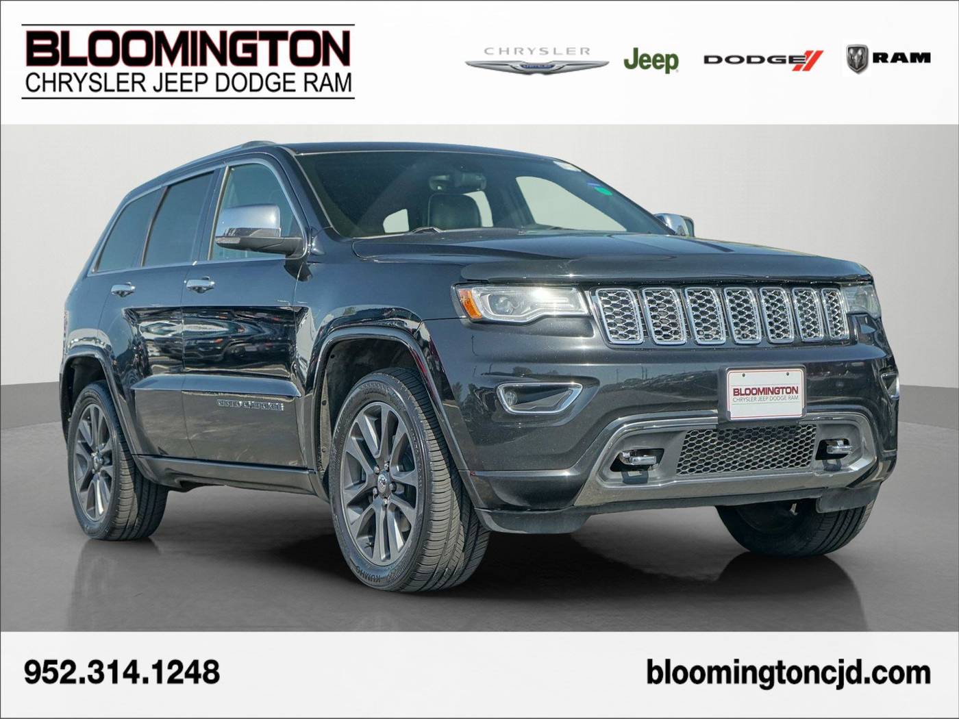 2018 Jeep Grand Cherokee Overland — SUV — 75,505 mi — Bloomington, MN