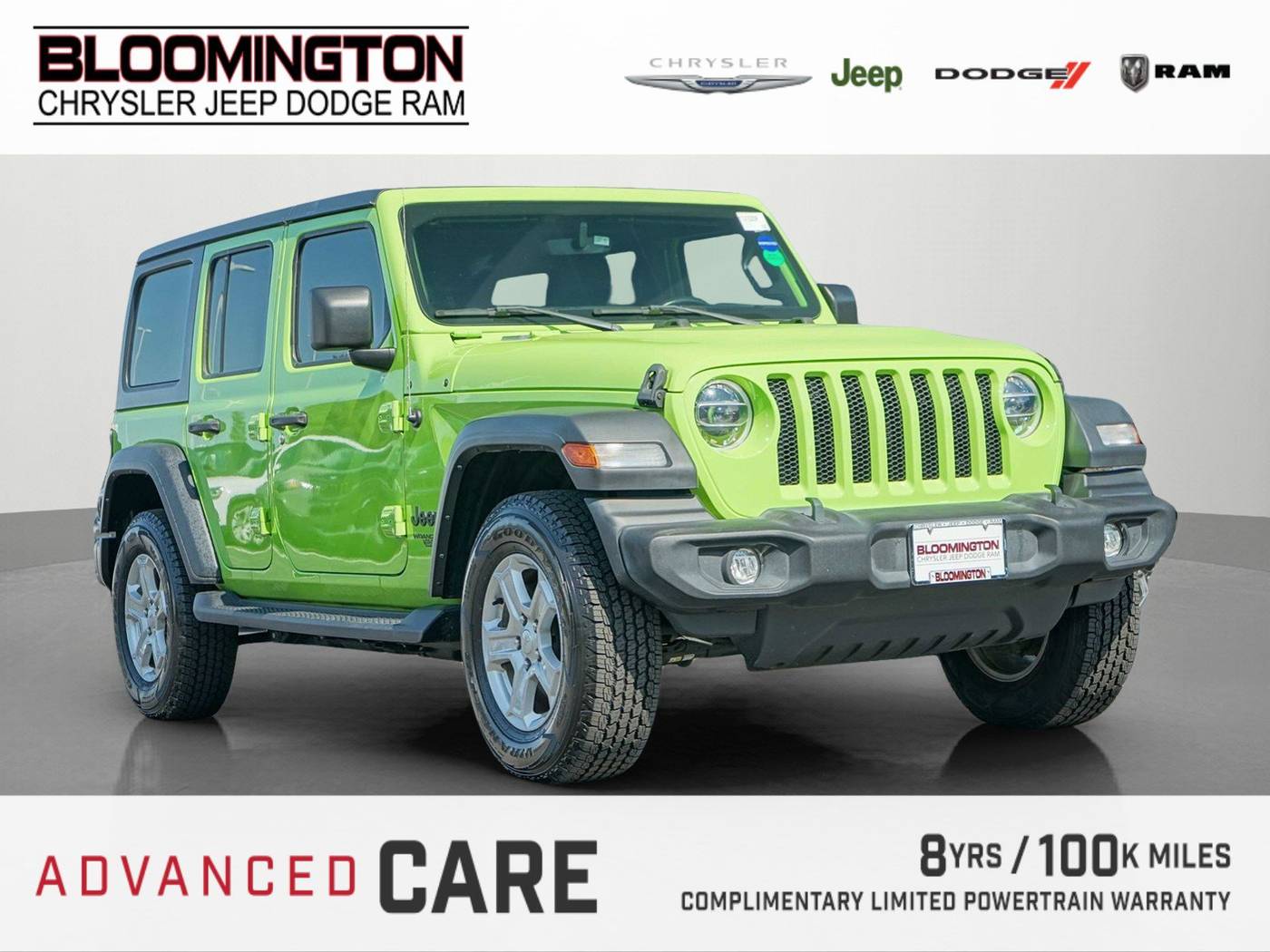 2021 Jeep Wrangler Sport S — SUV — 34,262 mi — Bloomington, MN