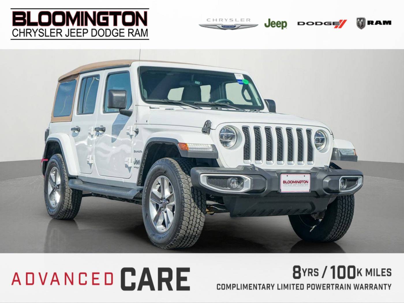 2021 Jeep Wrangler Sahara — SUV — 37,588 mi — Bloomington, MN