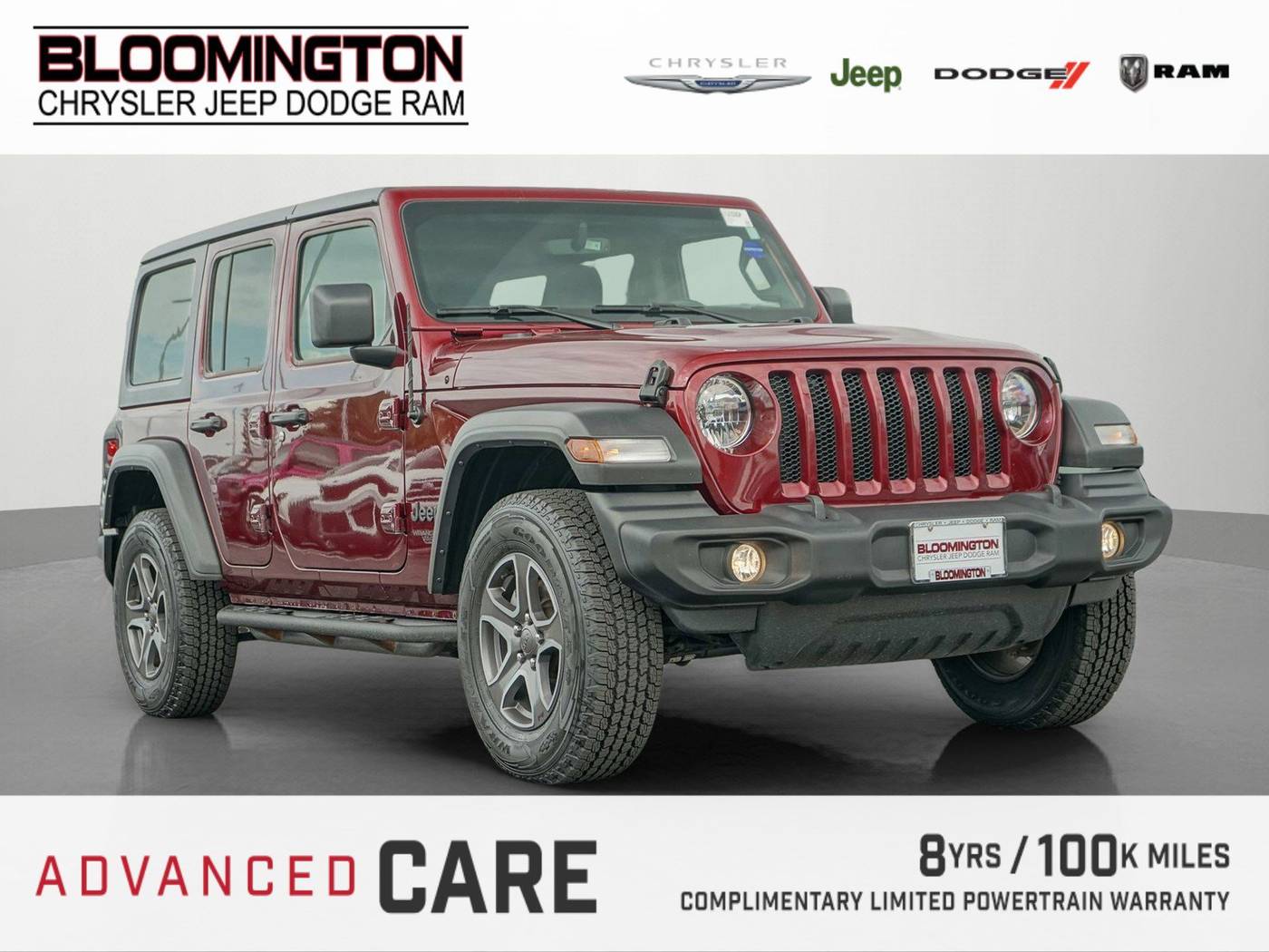 2021 Jeep Wrangler Sport S — SUV — 28,108 mi — Bloomington, MN
