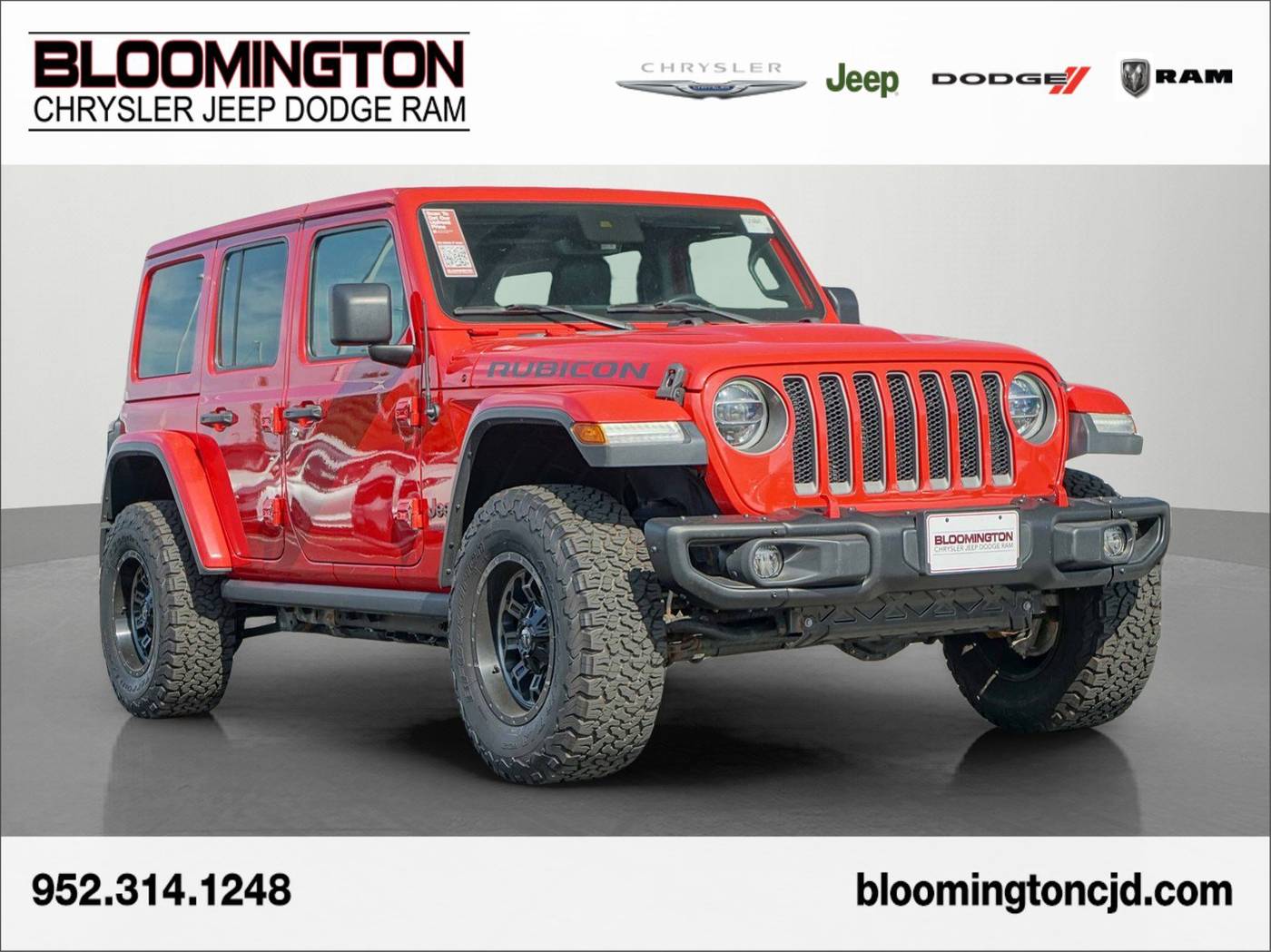 2019 Jeep Wrangler Rubicon — SUV — 64,083 mi — Bloomington, MN