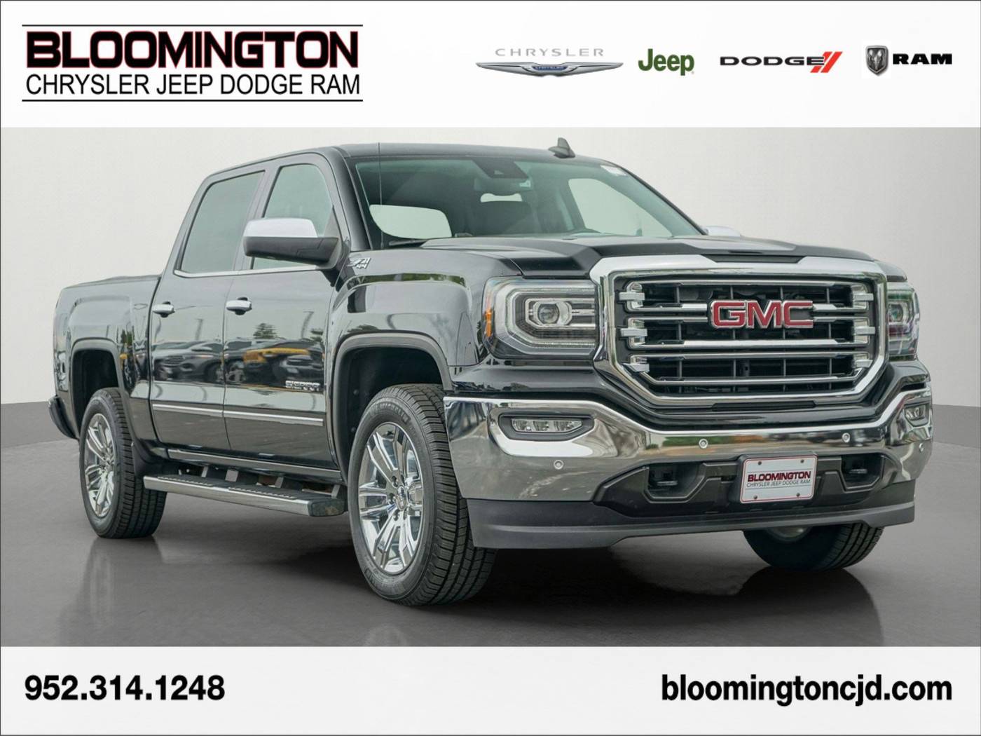 2018 GMC Sierra 1500 SLT — Pickup Truck — 71,101 mi — Bloomington, MN
