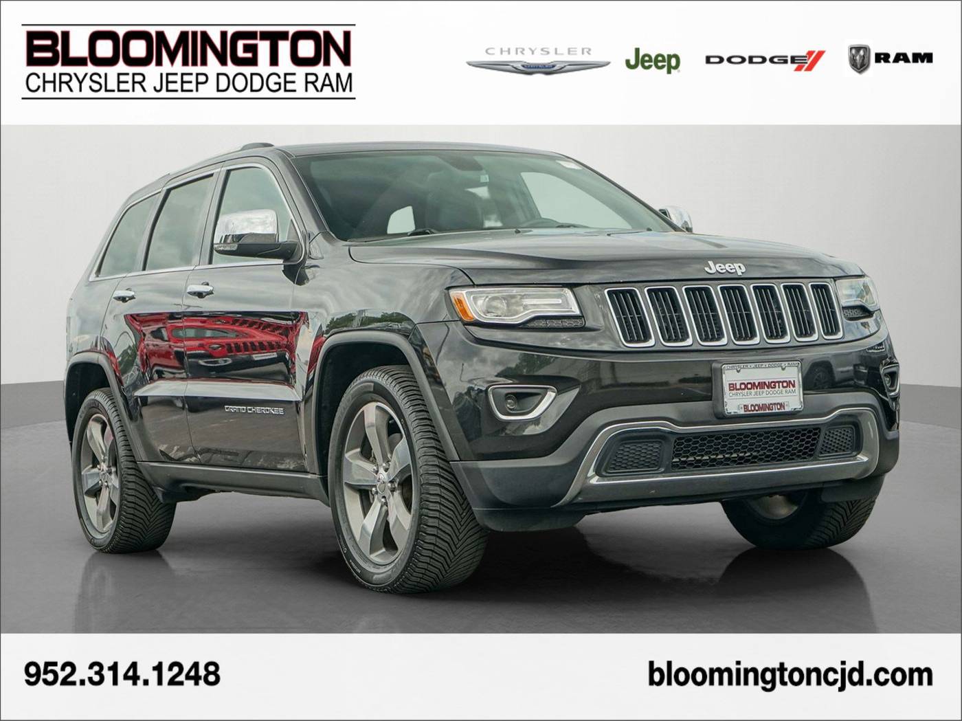 2015 Jeep Grand Cherokee Limited — SUV — 108,267 mi — Bloomington, MN