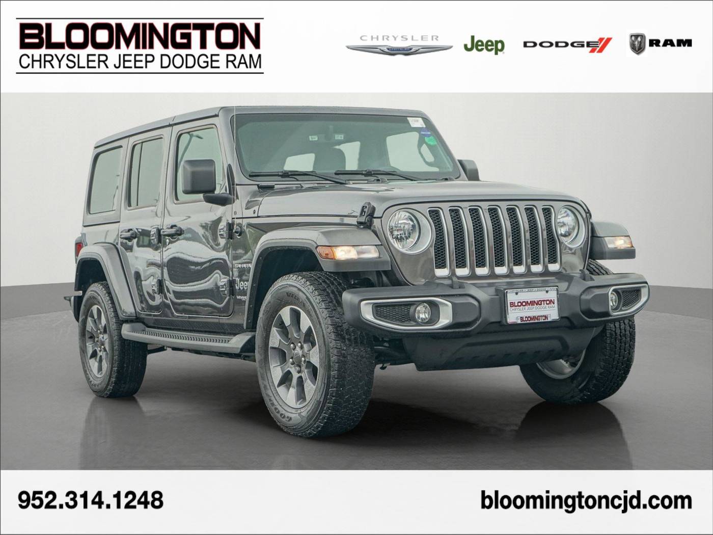 2022 Jeep Wrangler Sahara — SUV — 27,725 mi — Bloomington, MN