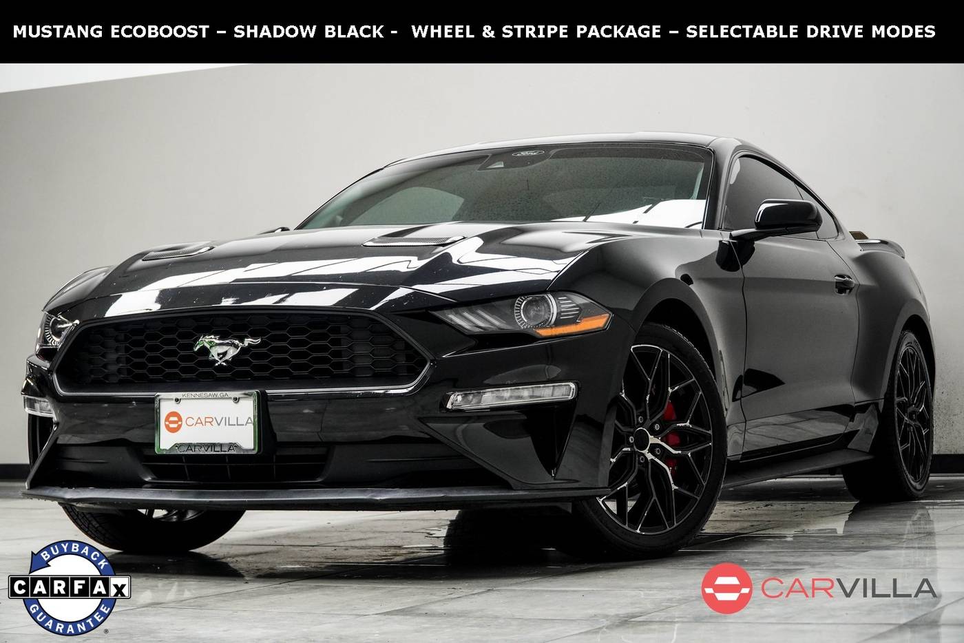 2022 Ford Mustang EcoBoost — Coupe — 25,281 mi — Kennesaw, GA