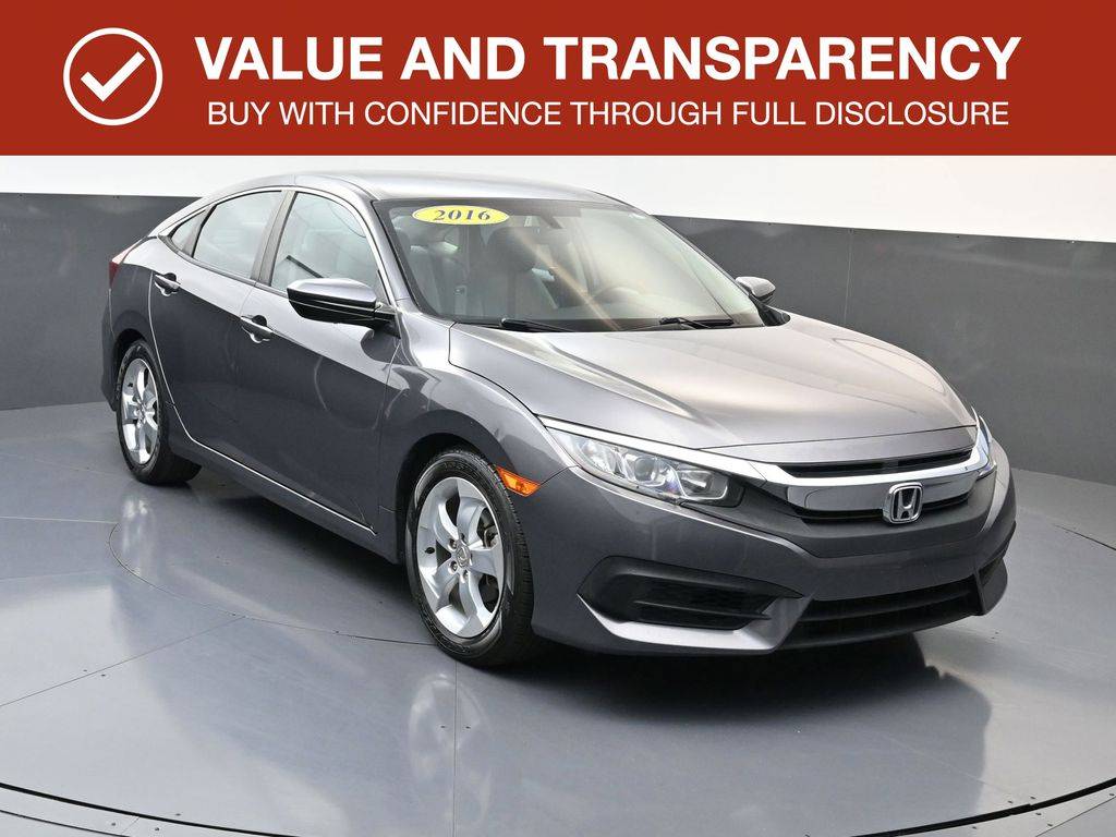 2016 Honda Civic LX — Sedan — 122,675 mi — McDonough, GA