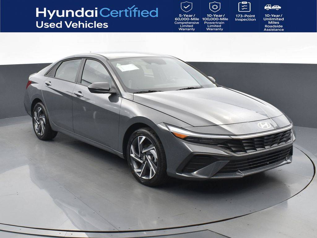 2025 Hyundai Elantra Hybrid Blue — Sedan — 17,797 mi — McDonough, GA