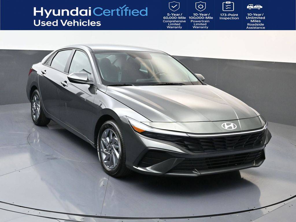 2025 Hyundai Elantra Hybrid Blue — Sedan — 3,469 mi — McDonough, GA