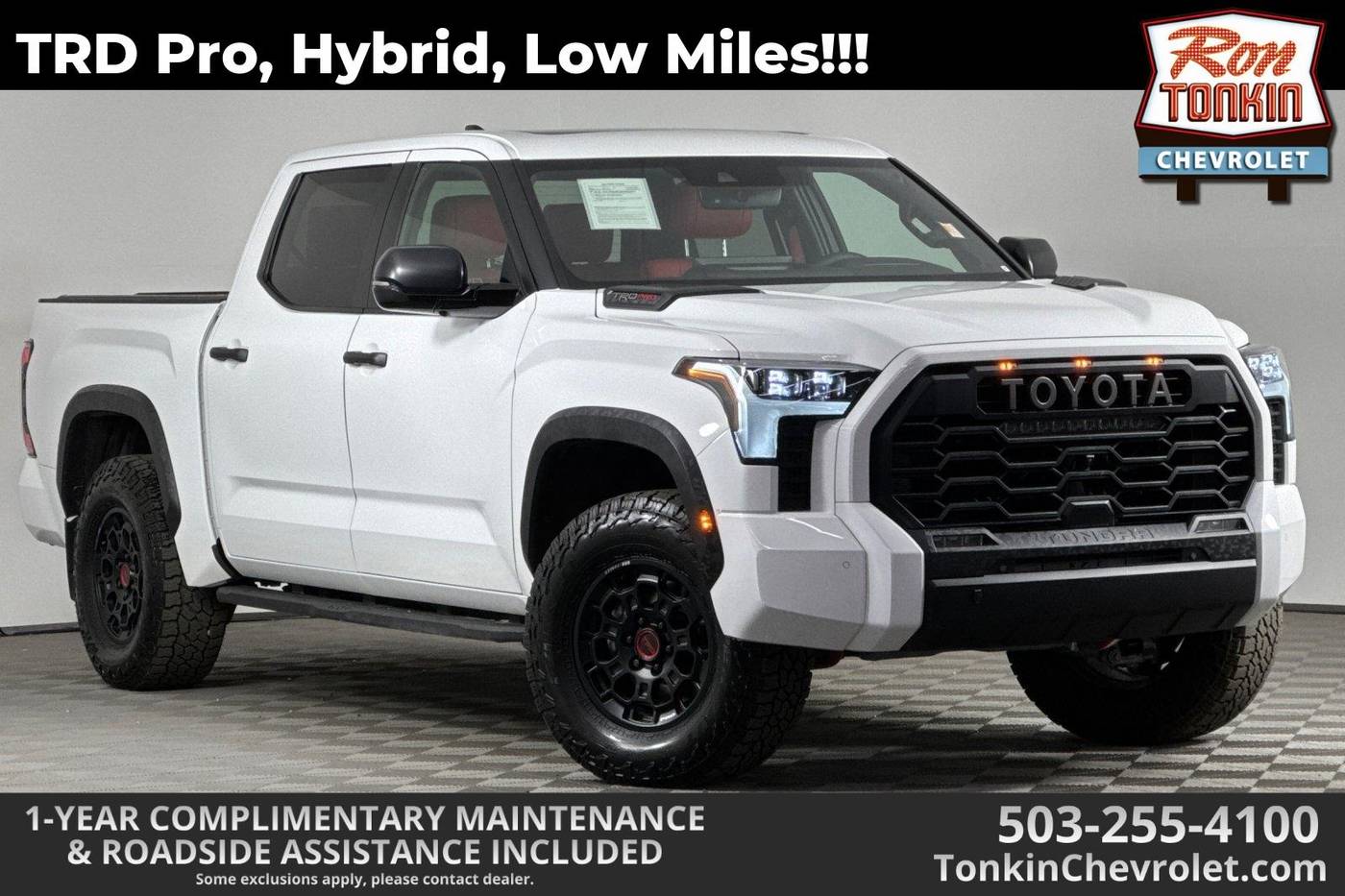 2024 Toyota Tundra Hybrid TRD Pro — Pickup Truck — 2,855 mi — Portland, OR