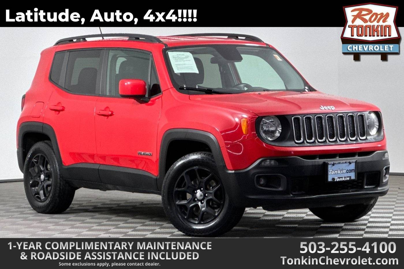 2016 Jeep Renegade Latitude — SUV — 81,938 mi — Portland, OR