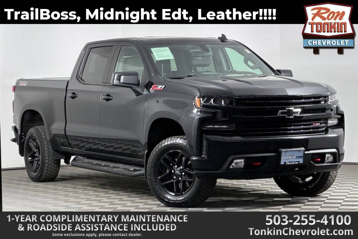 2020 Chevrolet Silverado 1500 LT Trail Boss — Pickup Truck — 106,000 mi — Portland, OR
