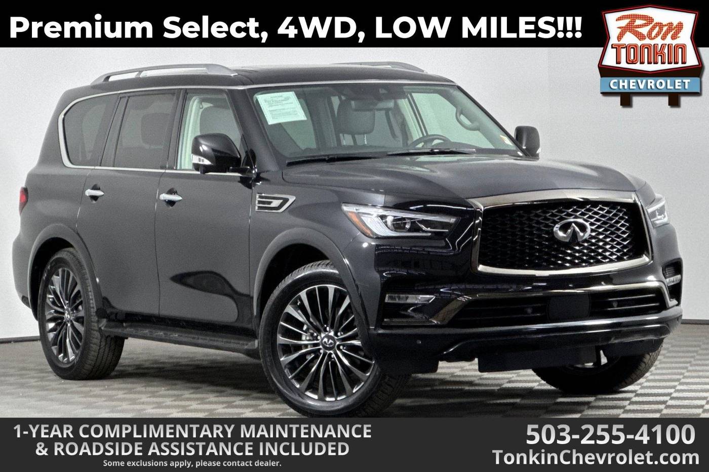 2021 INFINITI QX80 PREMIUM SELECT — SUV — 11,000 mi — Portland, OR