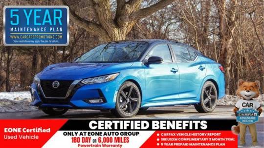 2021 Nissan Sentra SR — Sedan — 47,942 mi — Dalworthington Gardens, TX