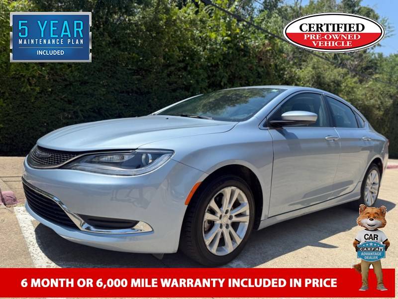 2015 Chrysler 200 Limited — Sedan — 107,574 mi — Dalworthington Gardens, TX