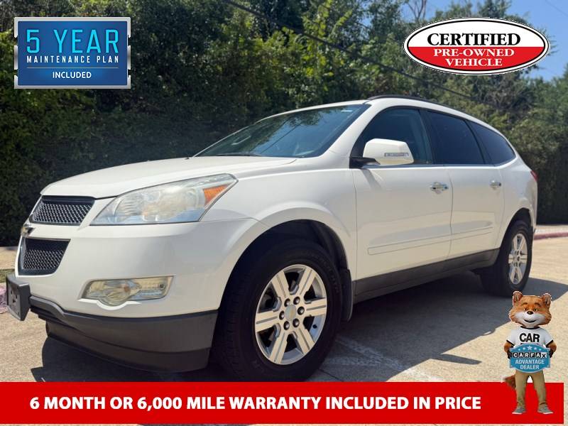 2012 Chevrolet Traverse LT — SUV — 84,216 mi — Dalworthington Gardens, TX