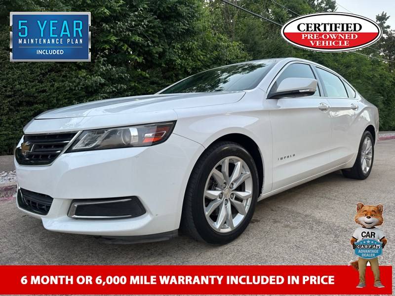 2017 Chevrolet Impala LT — Sedan — 121,618 mi — Dalworthington Gardens, TX