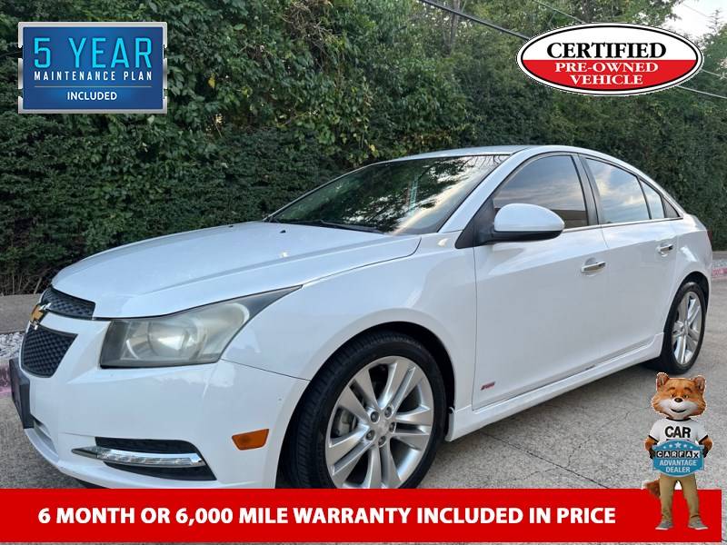 2013 Chevrolet Cruze LTZ — Sedan — 84,153 mi — Dalworthington Gardens, TX