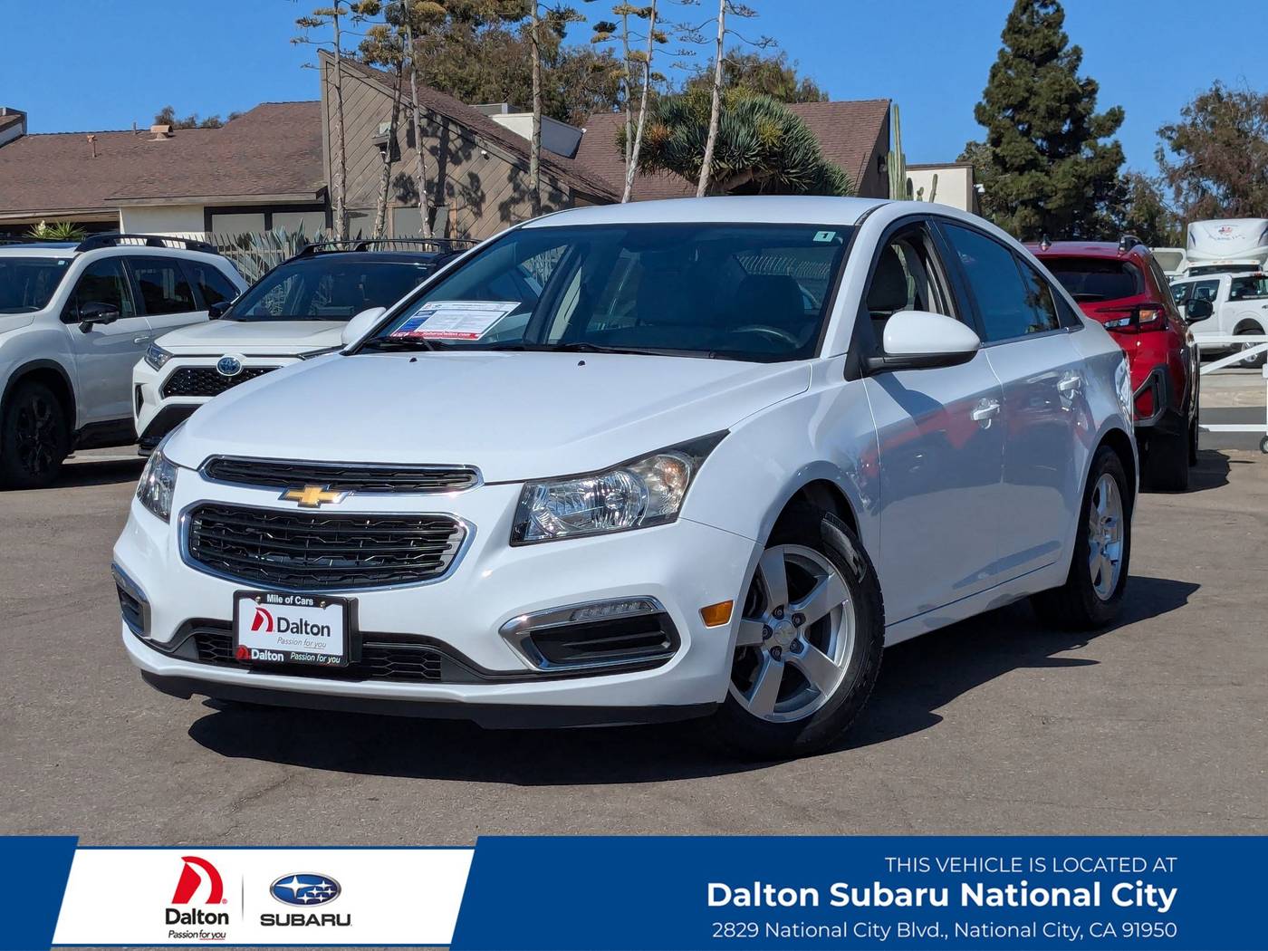 2015 Chevrolet Cruze 1LT — Sedan — 57,792 mi — National City, CA