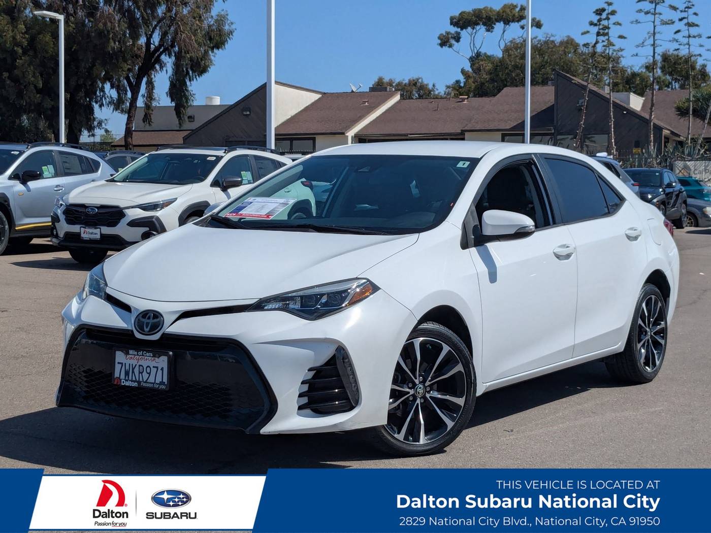 2017 Toyota Corolla SE — Sedan — 81,450 mi — National City, CA