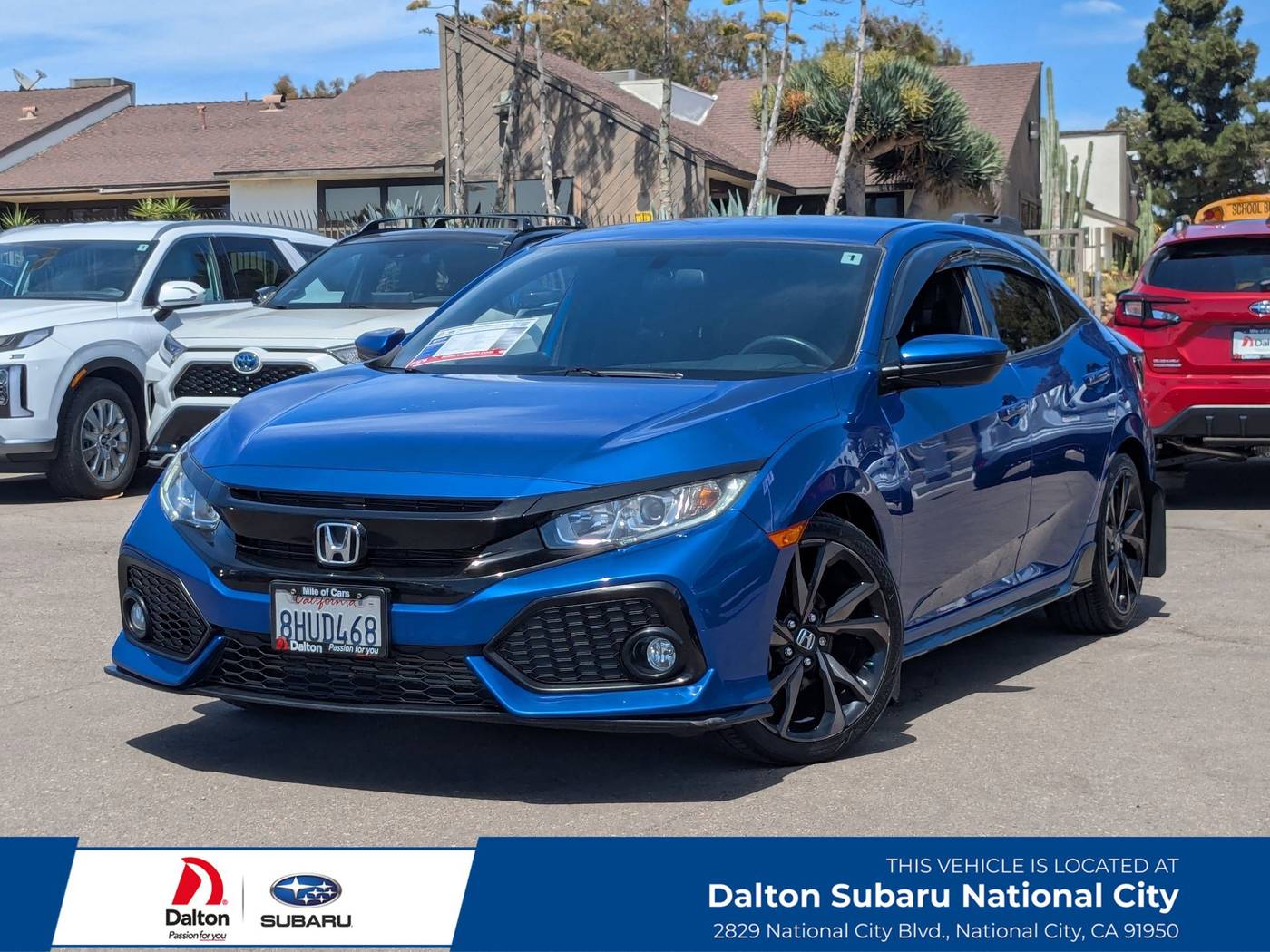 2018 Honda Civic Sport — Hatchback — 73,562 mi — National City, CA