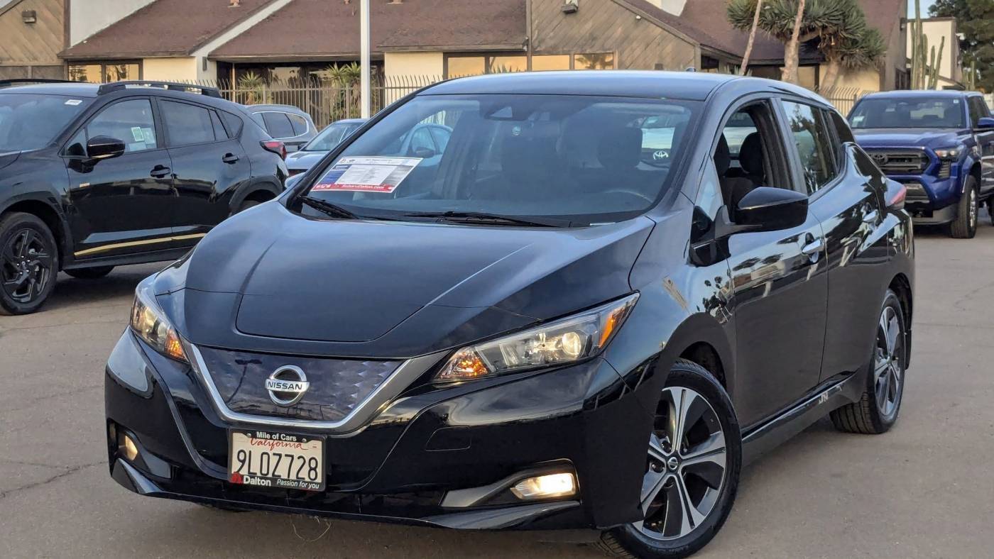 2021 Nissan LEAF SV — Hatchback — 22,736 mi — National City, CA
