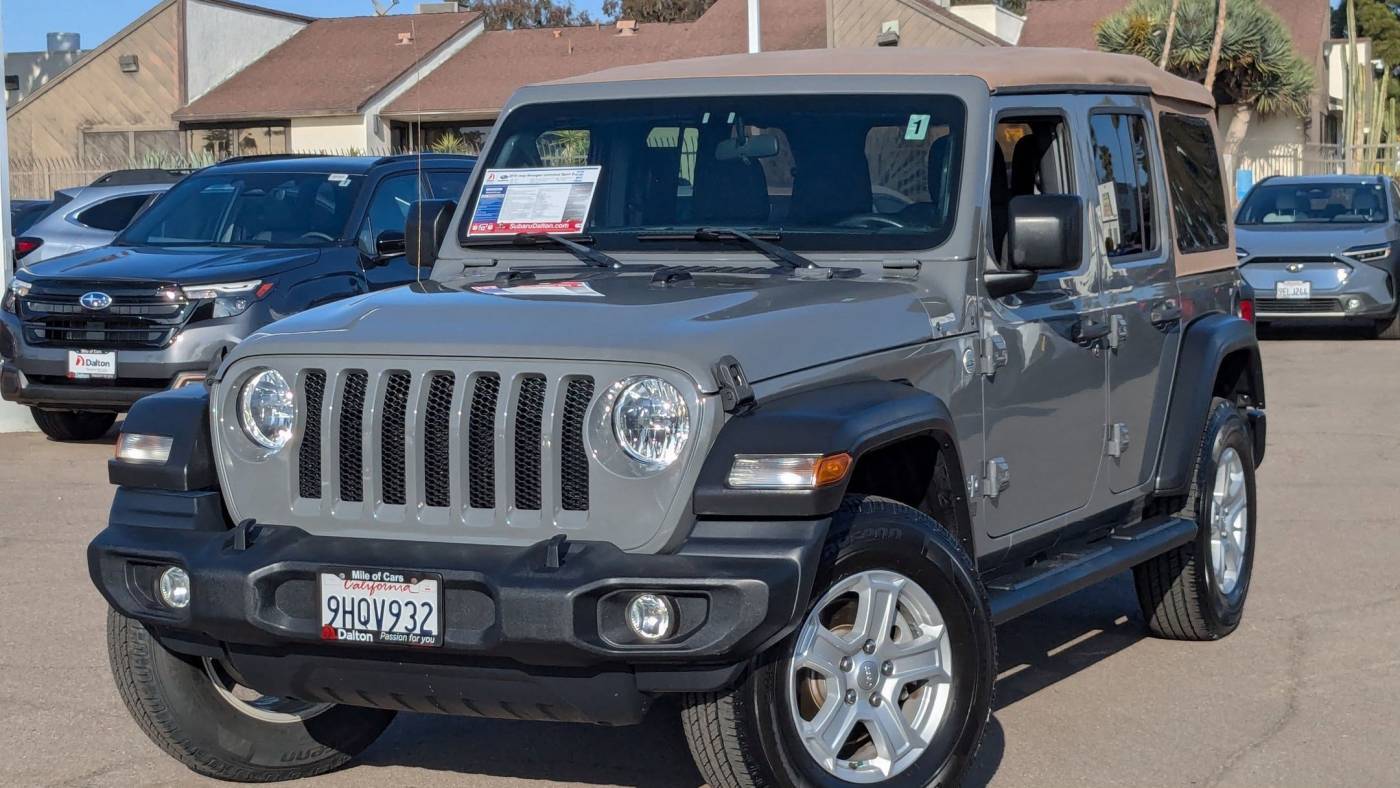 2019 Jeep Wrangler Sport S — SUV — 85,235 mi — National City, CA