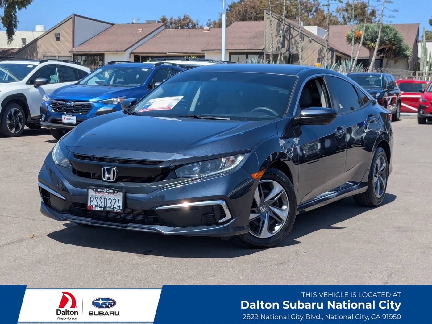 2020 Honda Civic LX — Sedan — 56,494 mi — National City, CA