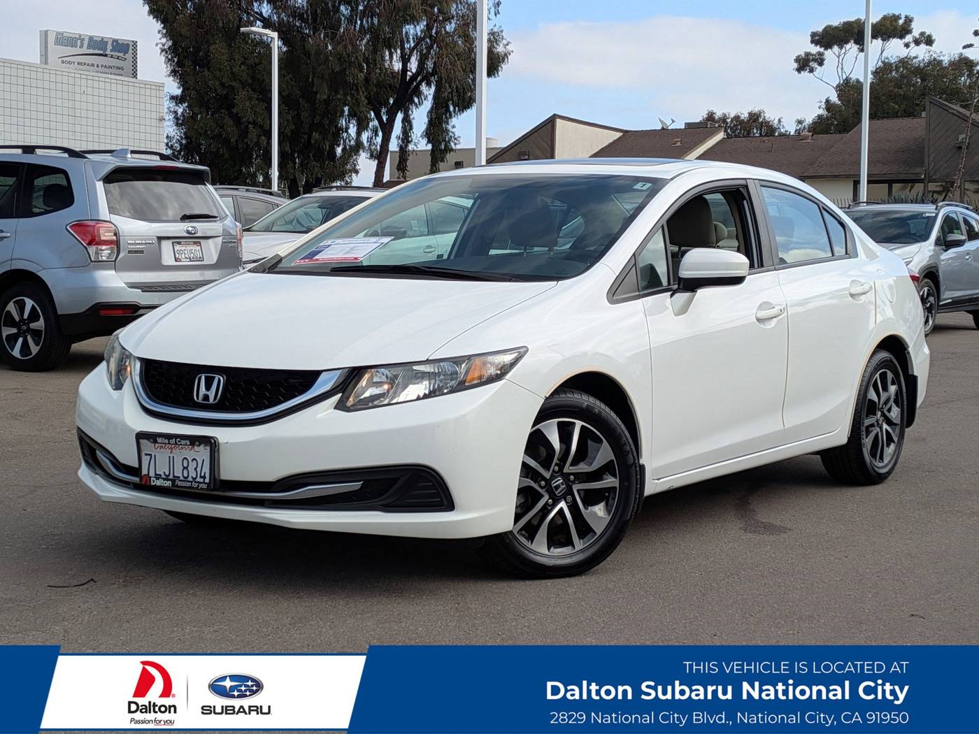 2015 Honda Civic EX — Sedan — 129,125 mi — National City, CA
