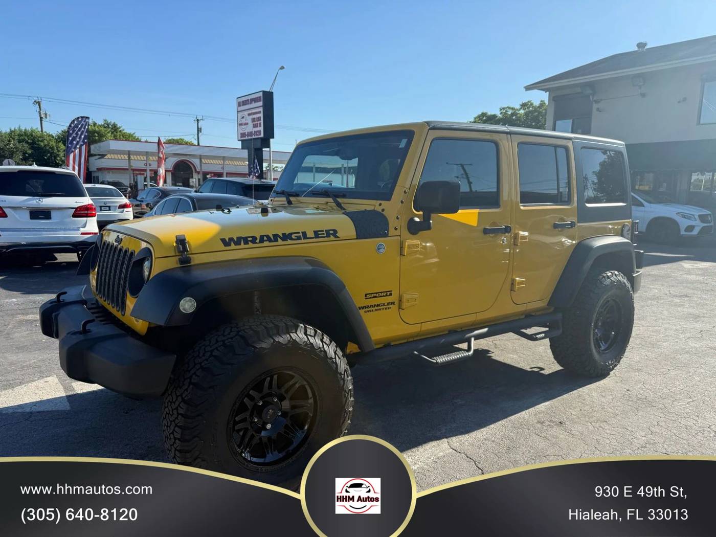 2015 Jeep Wrangler Sport — SUV — 50,556 mi — Hialeah, FL