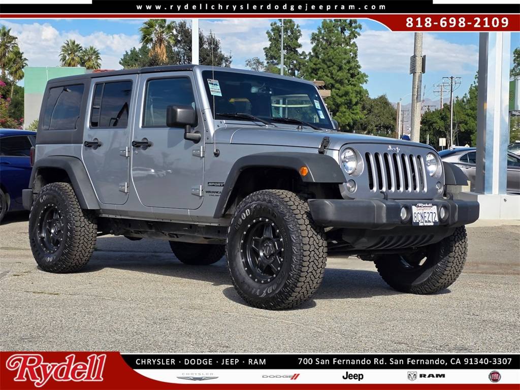 2015 Jeep Wrangler Sport — SUV — 93,885 mi — San Fernando, CA