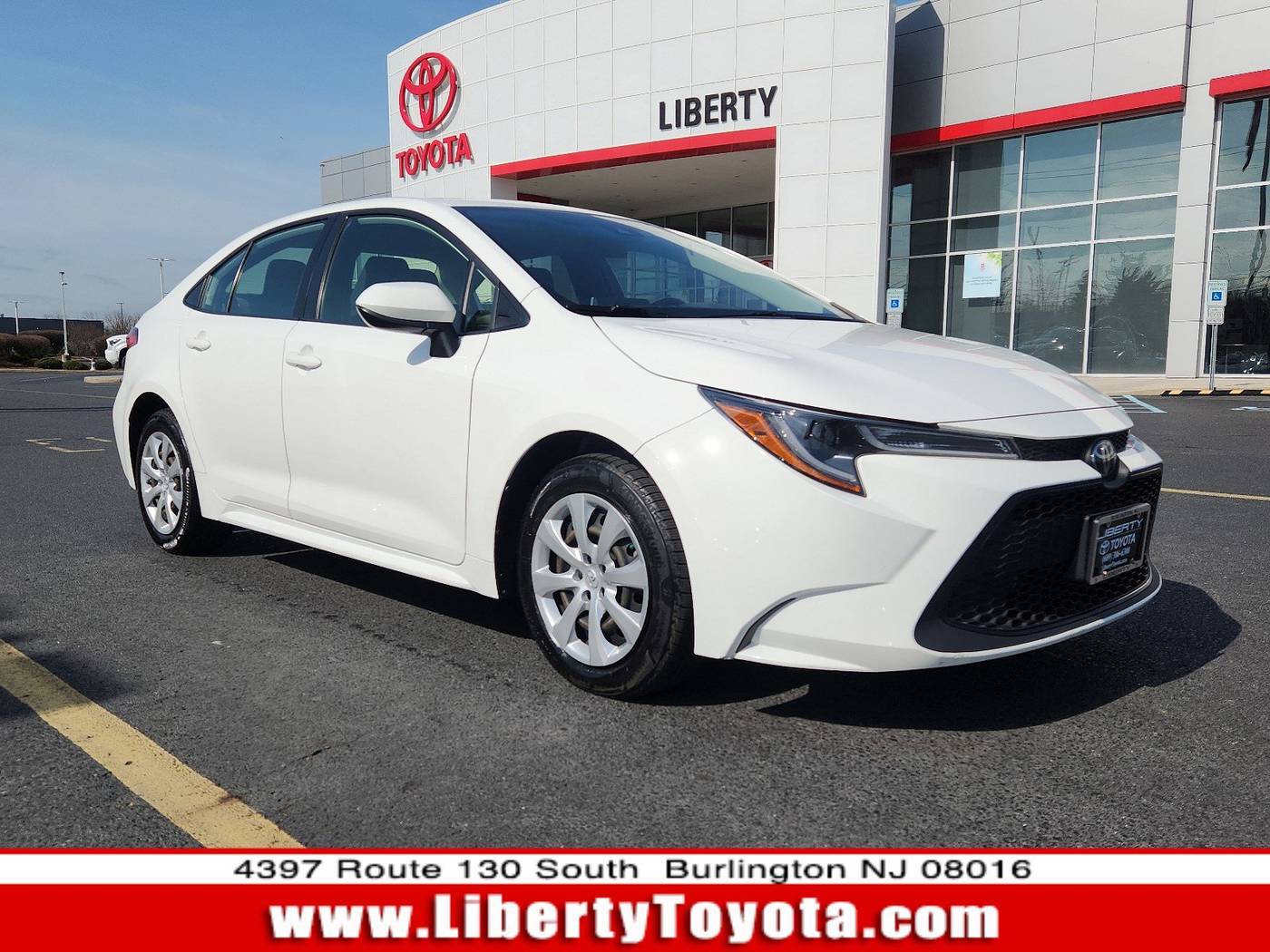 2021 Toyota Corolla LE — Sedan — 82,554 mi — Burlington, NJ