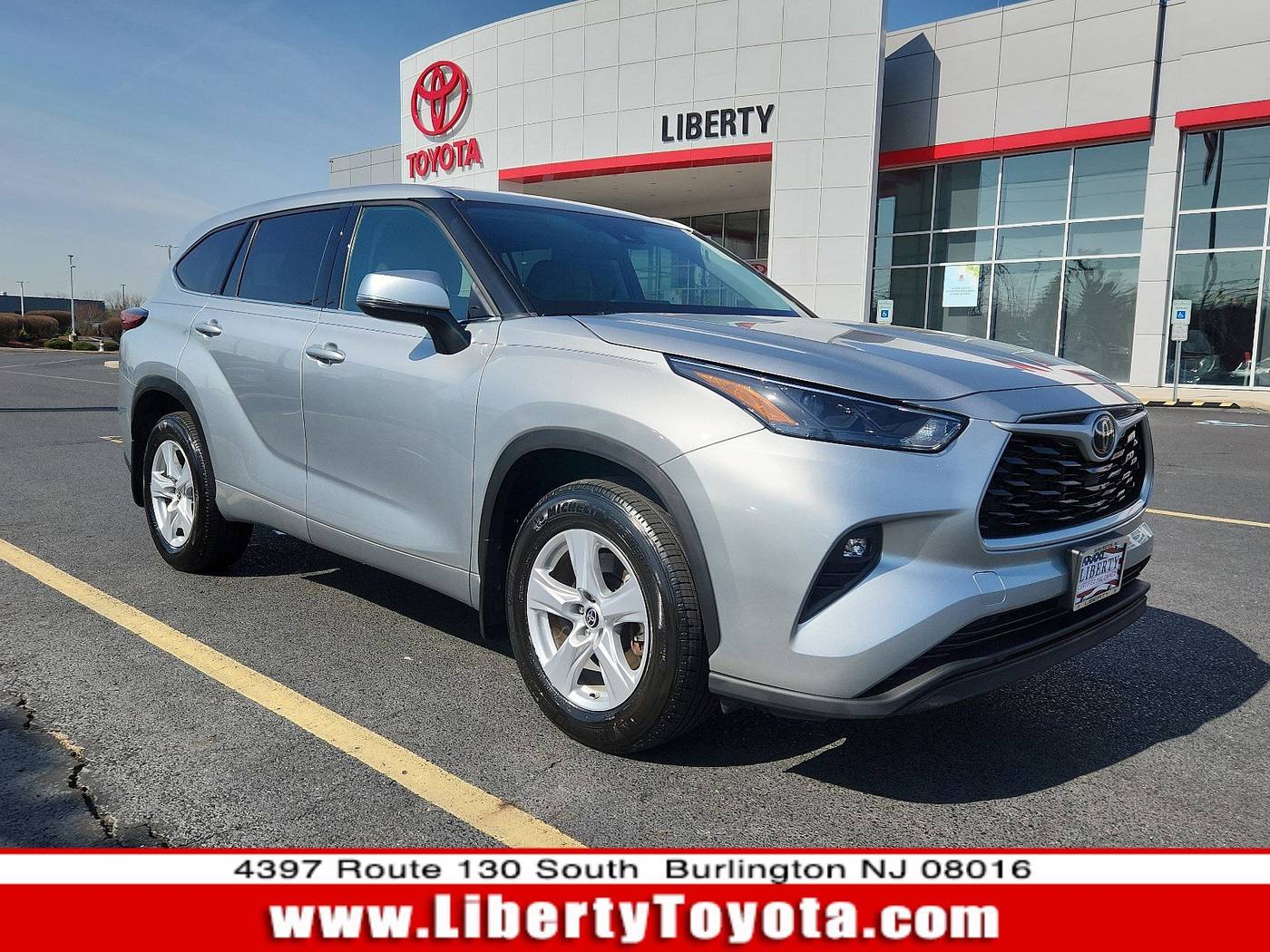 2022 Toyota Highlander LE — SUV — 41,428 mi — Burlington, NJ