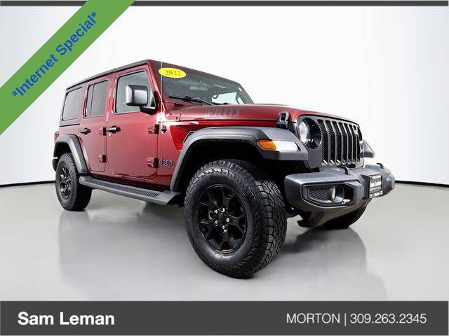 2022 Jeep Wrangler Willys Sport — SUV — 43,031 mi — Morton, IL