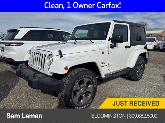 2017 Jeep Wrangler Sahara — SUV — 10,661 mi — Bloomington, IL