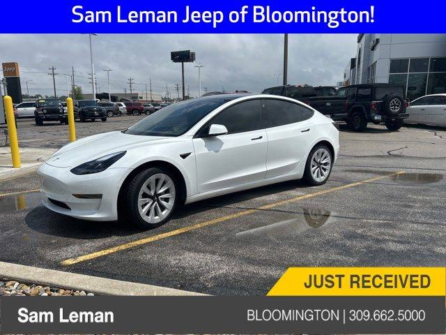 2021 Tesla Model 3 Long Range — Sedan — 60,568 mi — Bloomington, IL