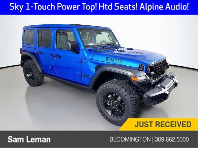 2024 Jeep Wrangler Willys — SUV — 14,883 mi — Bloomington, IL