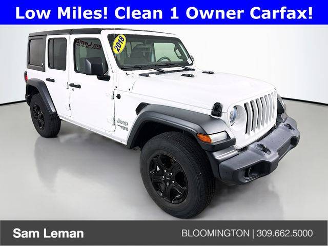 2018 Jeep Wrangler Sport S — SUV — 19,773 mi — Bloomington, IL