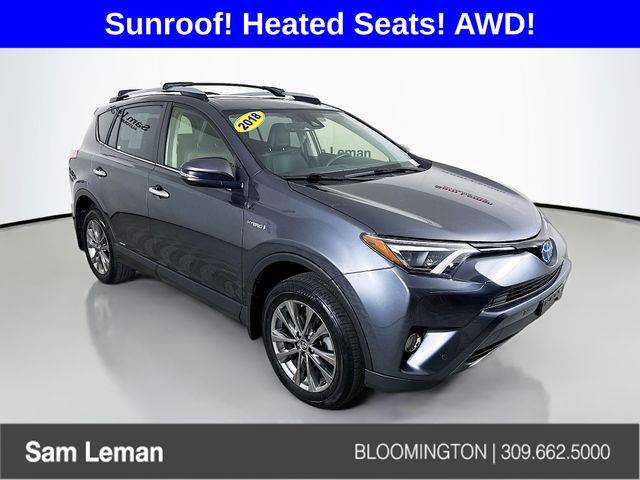 2018 Toyota RAV4 Hybrid Limited — SUV — 66,073 mi — Bloomington, IL