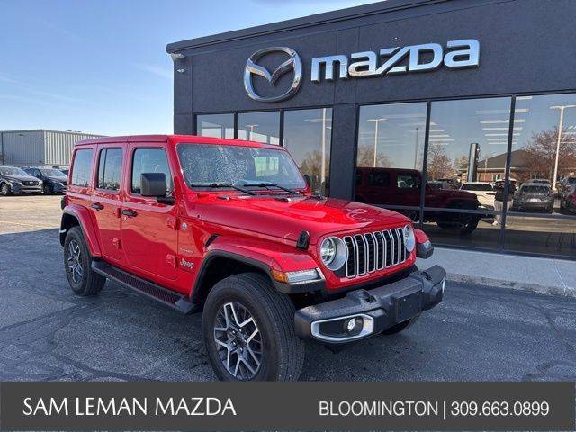 2024 Jeep Wrangler Sahara — SUV — 9,614 mi — Bloomington, IL