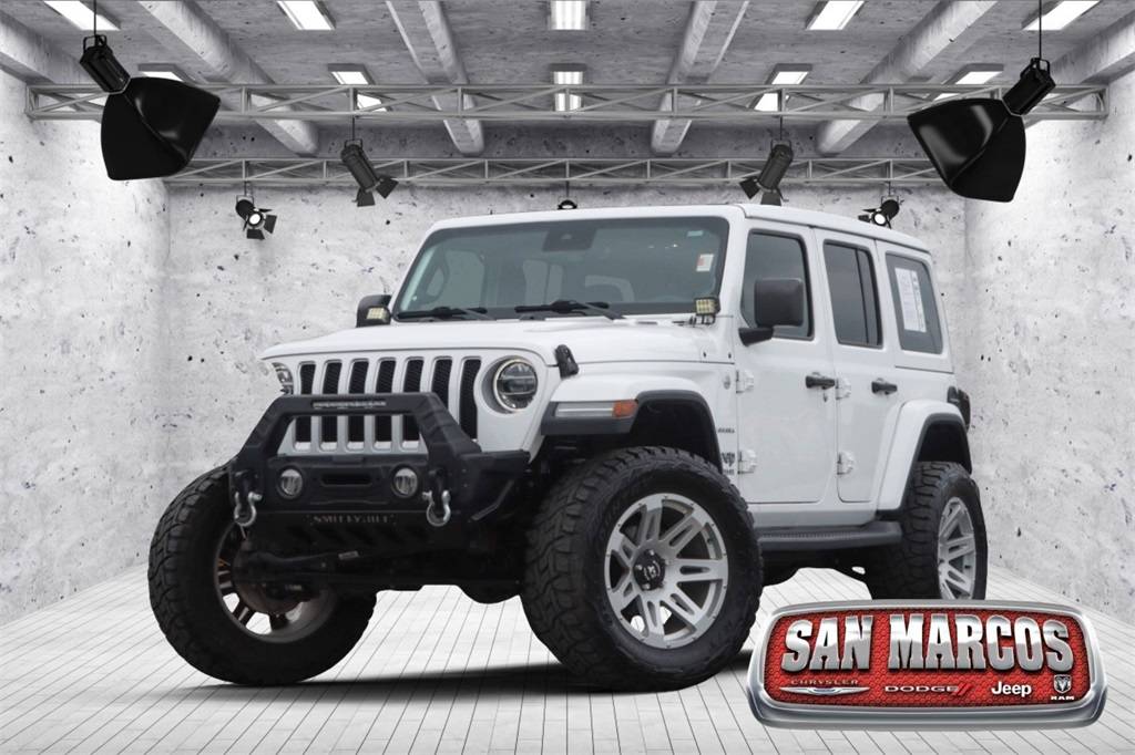 2020 Jeep Wrangler Sahara — SUV — 58,425 mi — San Marcos, TX